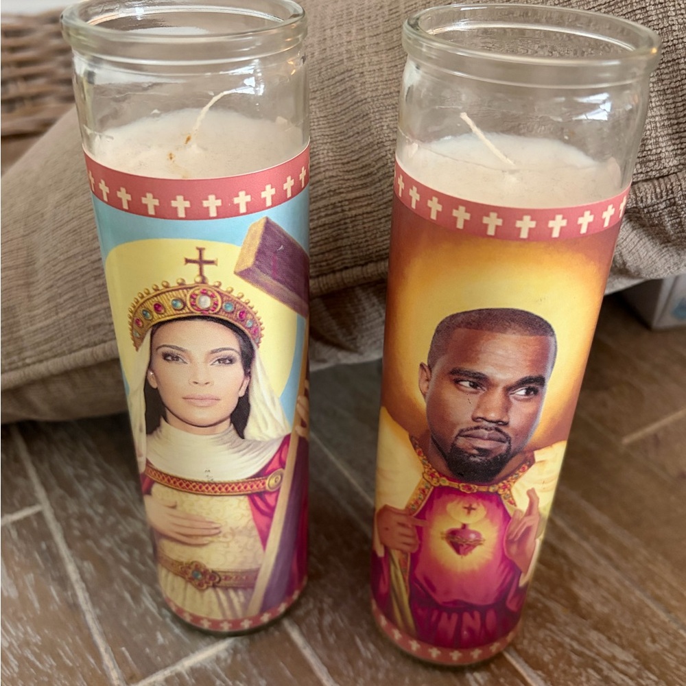 “Kimye” Candles Set